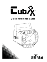 CHAUVET DJ Cubix 2.0 Справочное руководство