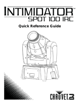 CHAUVET DJ Intimidator Spot 100 IRC Справочное руководство