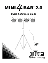 CHAUVET DJ Mini 4BAR 2.0 Справочное руководство