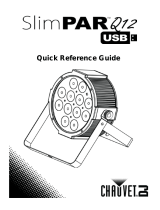 CHAUVET DJ SlimPACK Q12 USB Справочное руководство