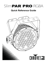 CHAUVET DJ SlimPAR PRO RGBA Справочное руководство
