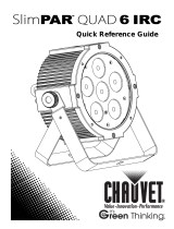 Chauvet SlimPAR QUAD 12 IRC Quick Reference Manual