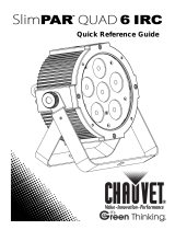 CHAUVET DJ SlimPAR QUAD 12 IRC Quick Reference Manual