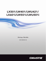 Christie LWU501i Руководство пользователя