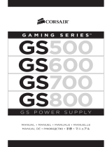 Corsair GAMING SERIES GS600 Руководство пользователя
