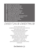 DeDietrich DHD7961B Инструкция по установке