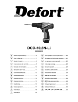 Defort DCD-10.8N-LI Инструкция по применению