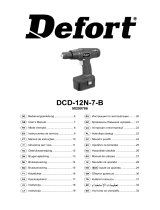 Defort DCD-12N-7-B Инструкция по применению