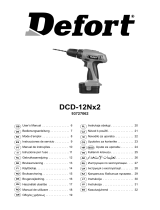 Defort DCD-12Nx2 Инструкция по применению