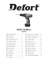 Defort DCD-14.4N-Li Инструкция по применению