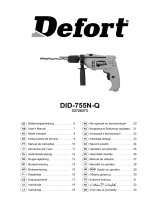Defort DID-755N-Q Инструкция по применению