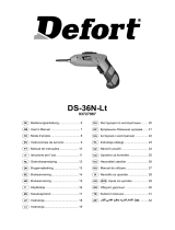 Defort DS-36N-LT Руководство пользователя
