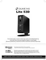 Dune HD HD Lite 53D Руководство пользователя