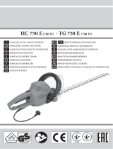 Efco TG750E Инструкция по применению