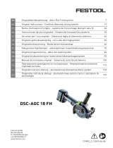 Festool DSC-AGC 18-125 FH EB-Basic Инструкция по эксплуатации