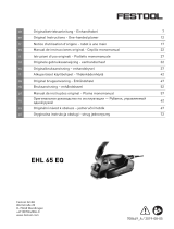 Festool EHL 65 EQ-Plus Инструкция по эксплуатации