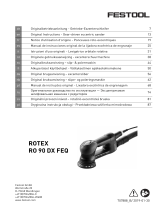 Festool RO 90 DX FEQ-Plus Инструкция по эксплуатации