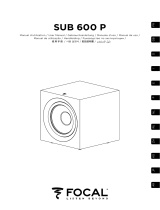 Focal SUB 600 P Руководство пользователя