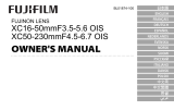 Fujifilm XC50-230mm F4.5-6.7 OIS Black Руководство пользователя