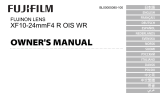 Fujifilm XF10-24mmF4 R OIS WR Инструкция по применению