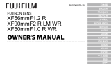 Fujifilm XF 50mm F1.0 R WR Инструкция по применению