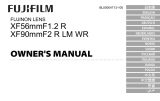 Fujifilm XF90mmF2 R LM WR Инструкция по применению