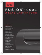 GBC Fusion 1000L A3 Руководство пользователя