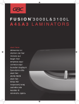 GBC Fusion 3000L A3 Руководство пользователя