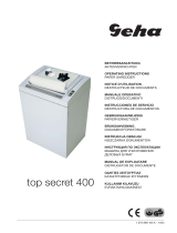 Geha Top Secret 400 S6 Инструкция по эксплуатации