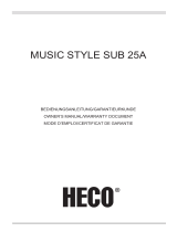 Heco Music Style Sub 25 A Руководство пользователя