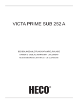 Heco Victa Prime Sub 252A Руководство пользователя
