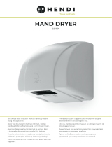 Hendi 221808 Hand Dryer Руководство пользователя