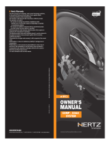Hertz DCX 165.3 Спецификация