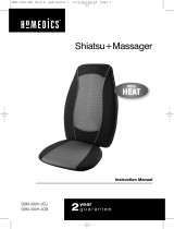 HoMedics Shiatsu Plus Massager w/ Heat Руководство пользователя