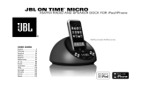 JBL On Time Micro Инструкция по применению