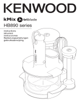 Kenwood kMix triblade HB890 series Инструкция по применению