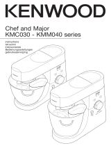 Kenwood KMM040 Major Titanium met Timer Инструкция по применению