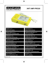 König ANT AMP-PRO20 Спецификация