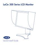 LaCie 319 LCD Monitor with Blue Eye Colorimeter Руководство пользователя