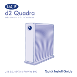 LaCie LaCie d2 Quadra USB 3.0 Инструкция по установке