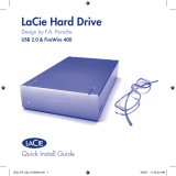 LaCie Hard Drive, Design by F.A. Porsche FireWire 400 Руководство пользователя
