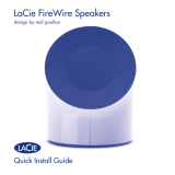 LaCie HAUT-PARLEURS FIREWIRE Руководство пользователя