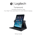 Logitech Turnaround Versatile rotating case for iPad mini Инструкция по установке