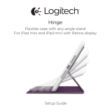 Logitech Hinge Flexible case for iPad mini Инструкция по установке