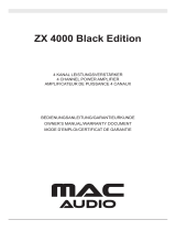 MAC Audio ZX 4000 Инструкция по применению
