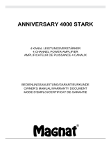 Magnat Anniversary 4000 STARK Инструкция по применению