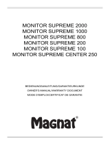 Magnat Audio Monitor Supreme Center 250 Инструкция по применению