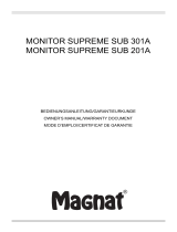 Magnat MONITOR SUPREME SUB 301A Инструкция по применению