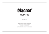 Magnat  MCD 750 Инструкция по применению