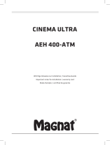 Magnat Cinema Ultra AEH 400-ATM Инструкция по применению